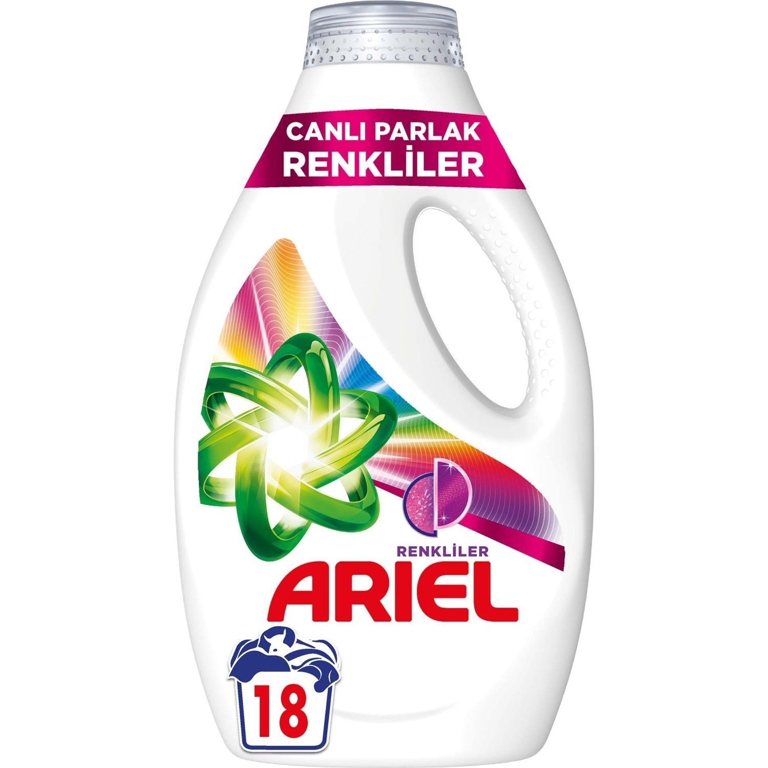 Ariel Sıvı Çamaşır Deterjanı 0,9lt Renkli 