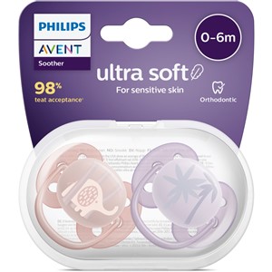 Philips Avent SCF091/09 Ultra Yumuşak Emzik 0-6 Ay 2li  Kız