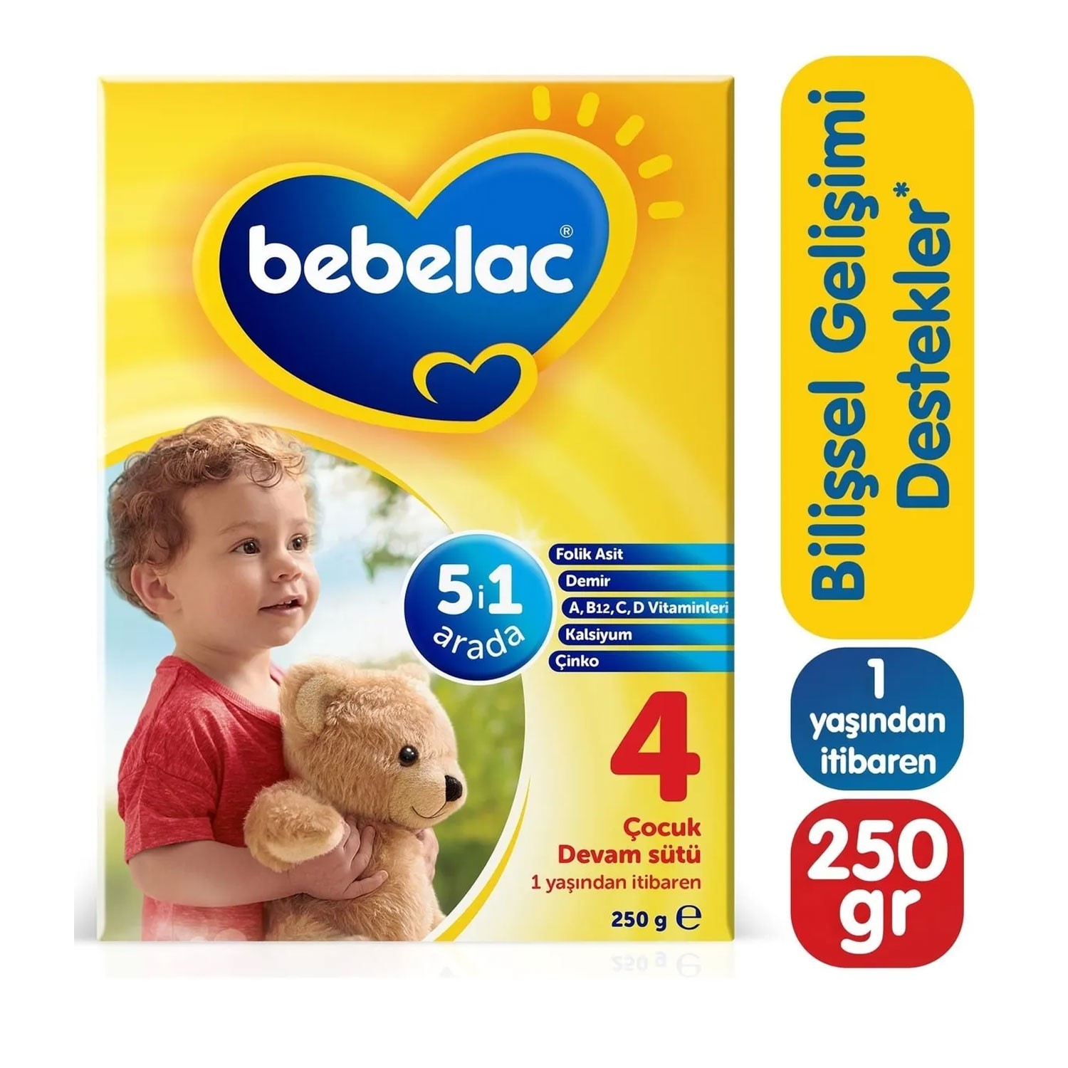 Bebelac 4 Vitamin Demir 250g 