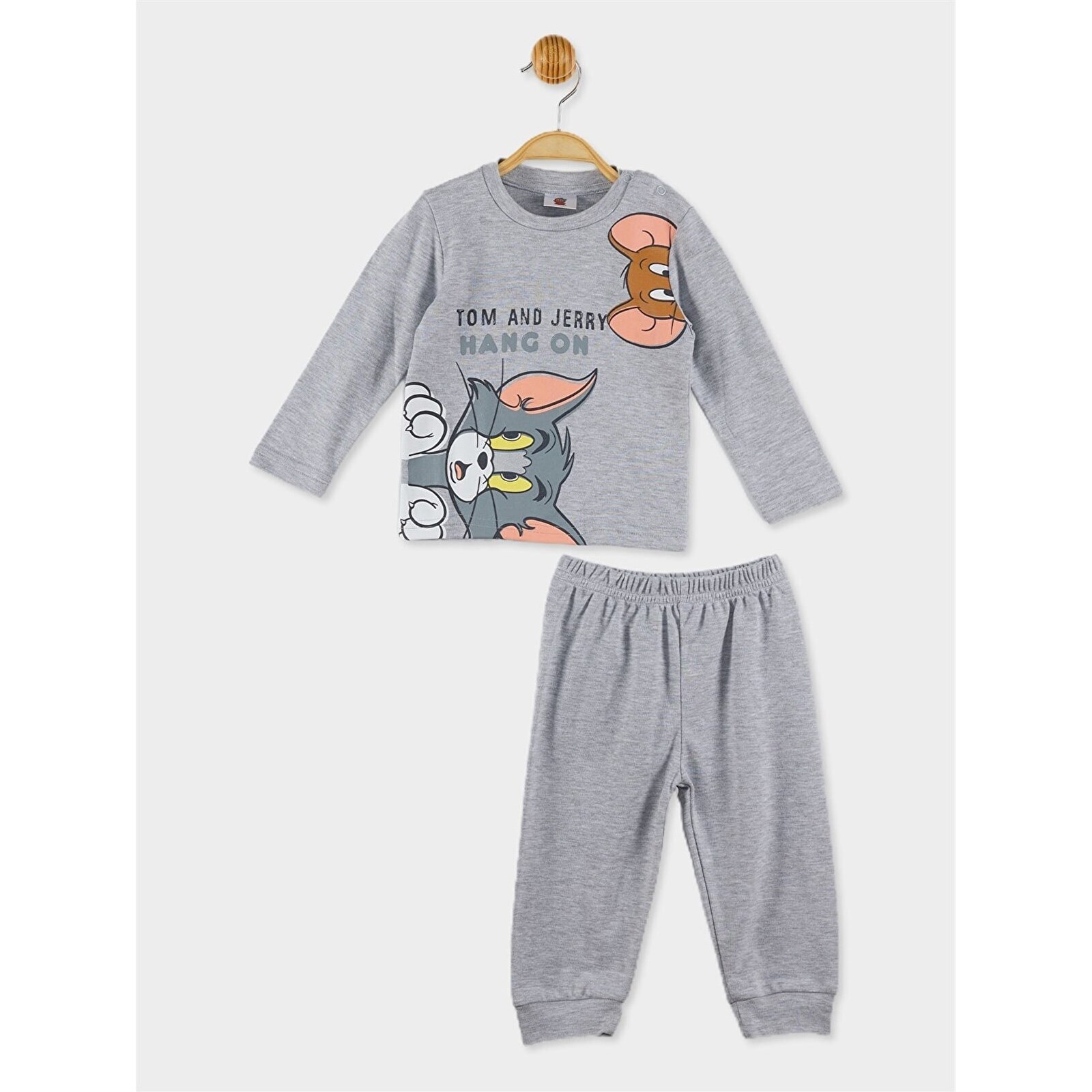 Çimpa Panolino Tom&Jerry Pijama Takım Gri