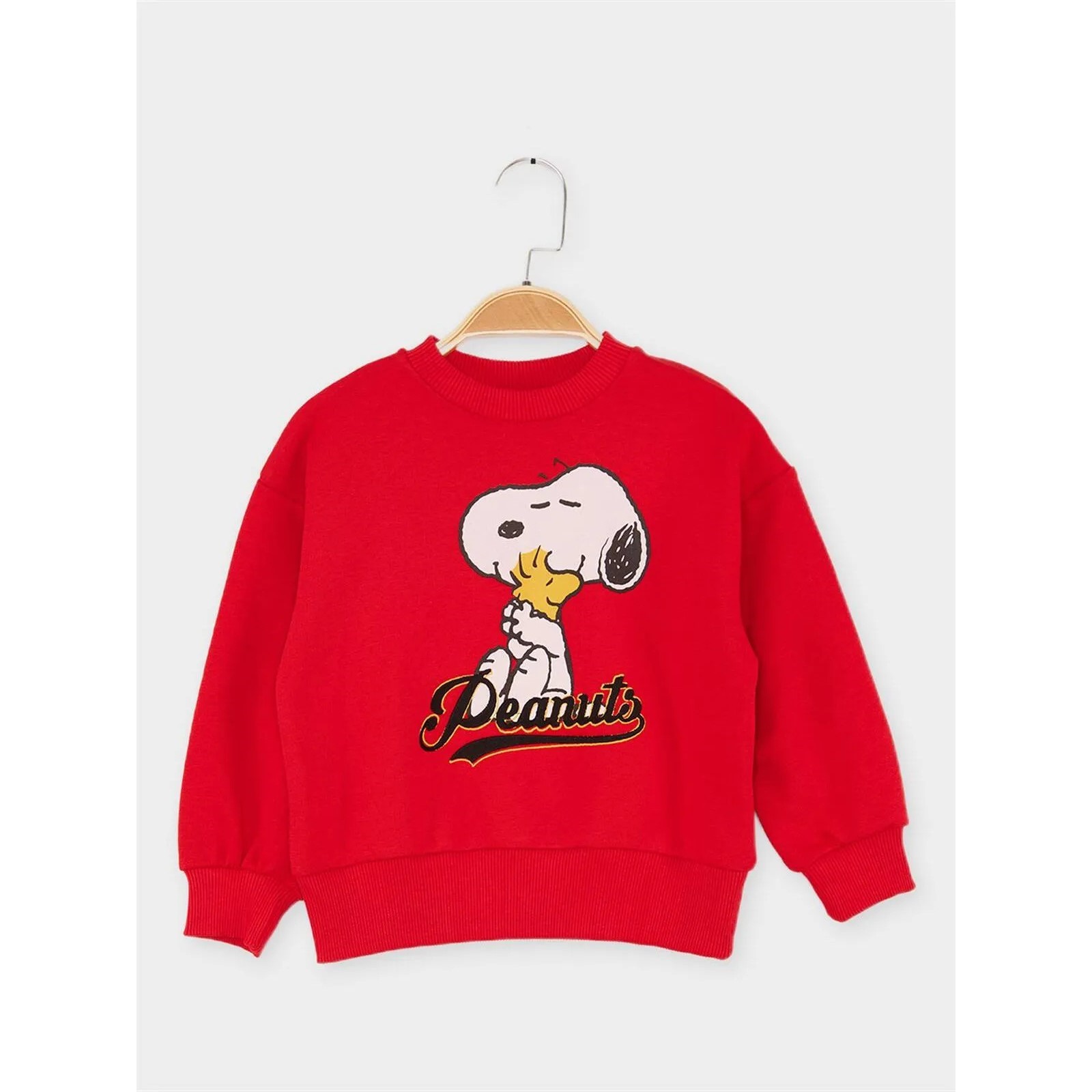 Çimpa Snoppy Sweatshirt Kırmızı