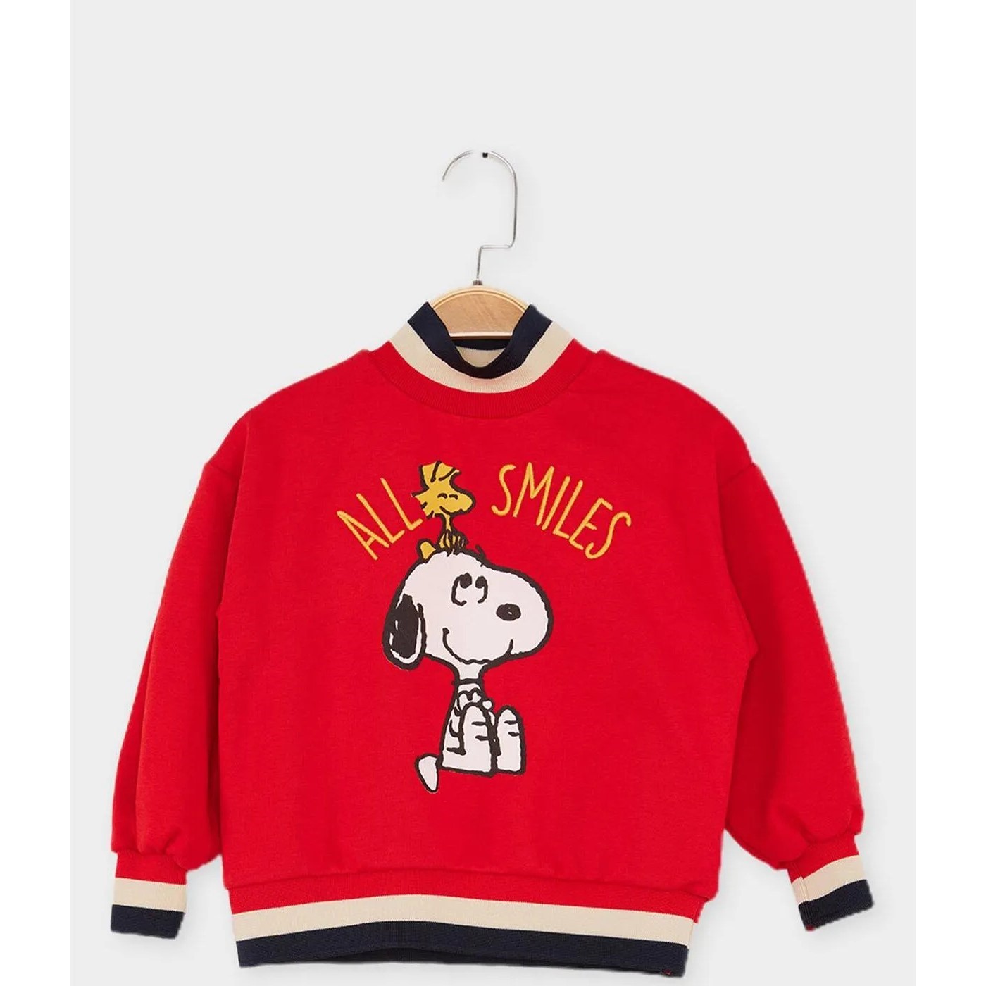 Çimpa Snoppy Sweatshirt Kırmızı