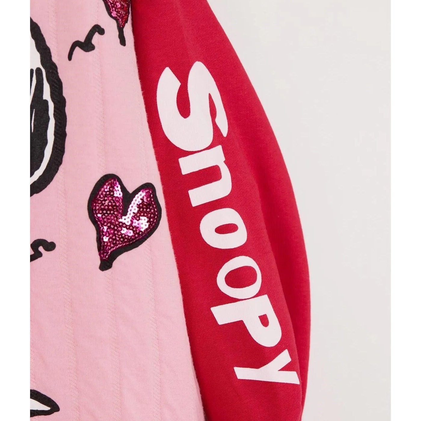 Çimpa Snoopy Sweatshirt Pembe