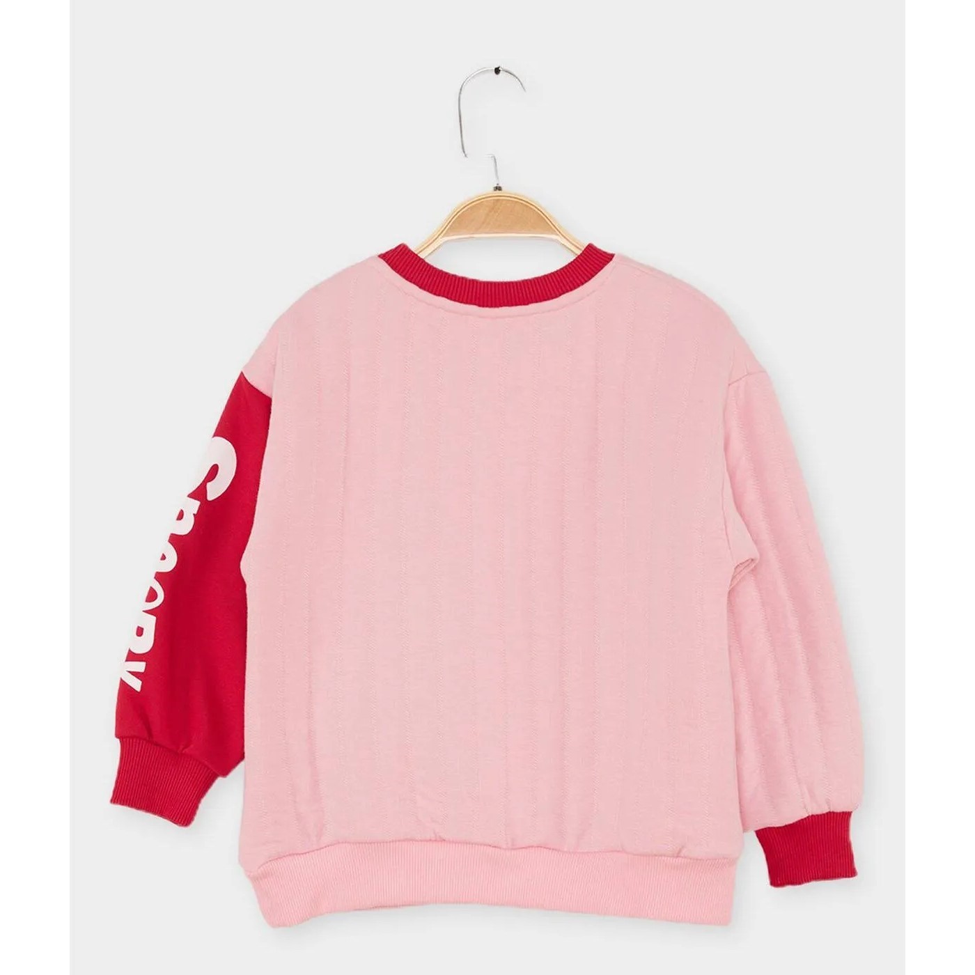 Çimpa Snoopy Sweatshirt Pembe