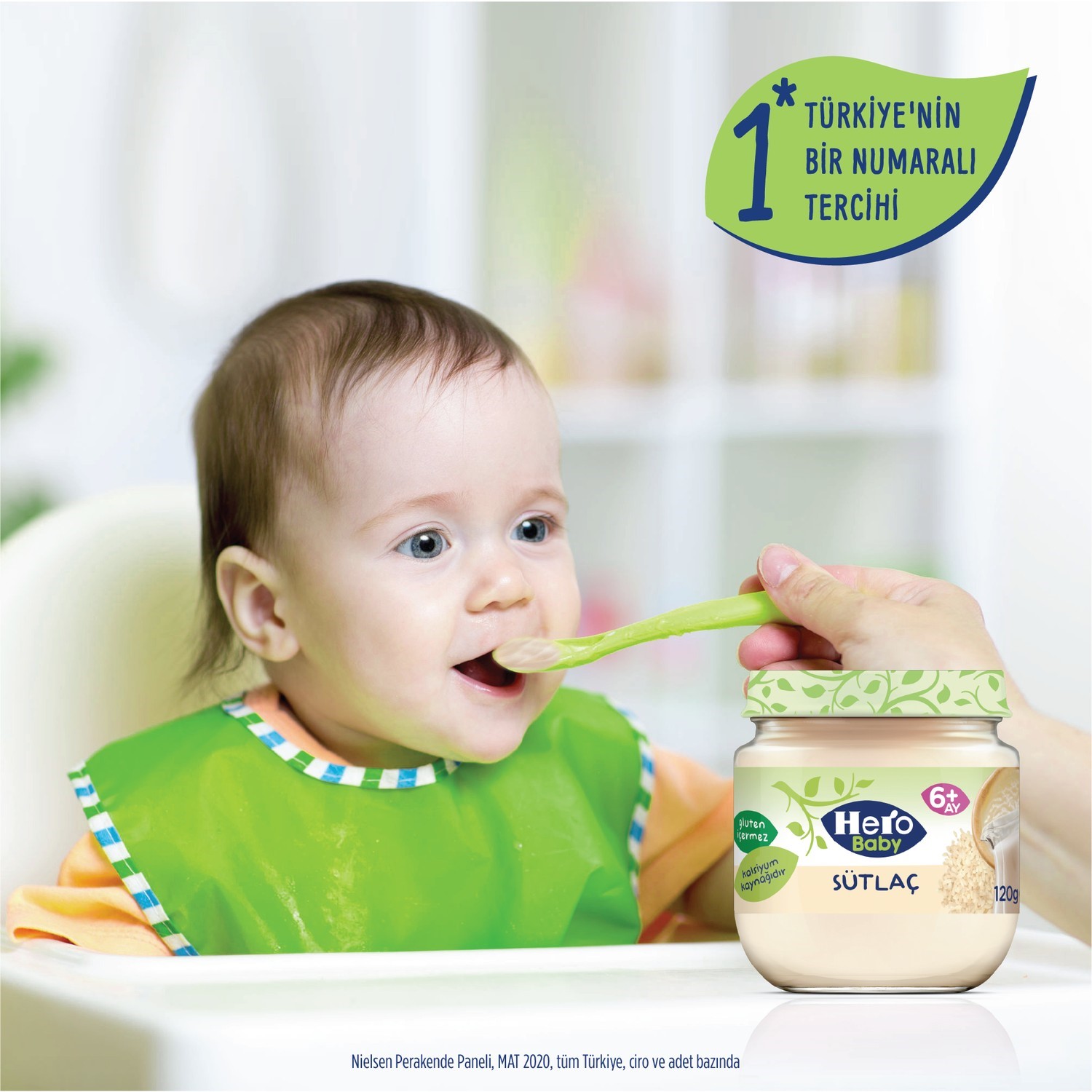 Hero Baby Sütlaç Kavanoz Maması 120 Gr 