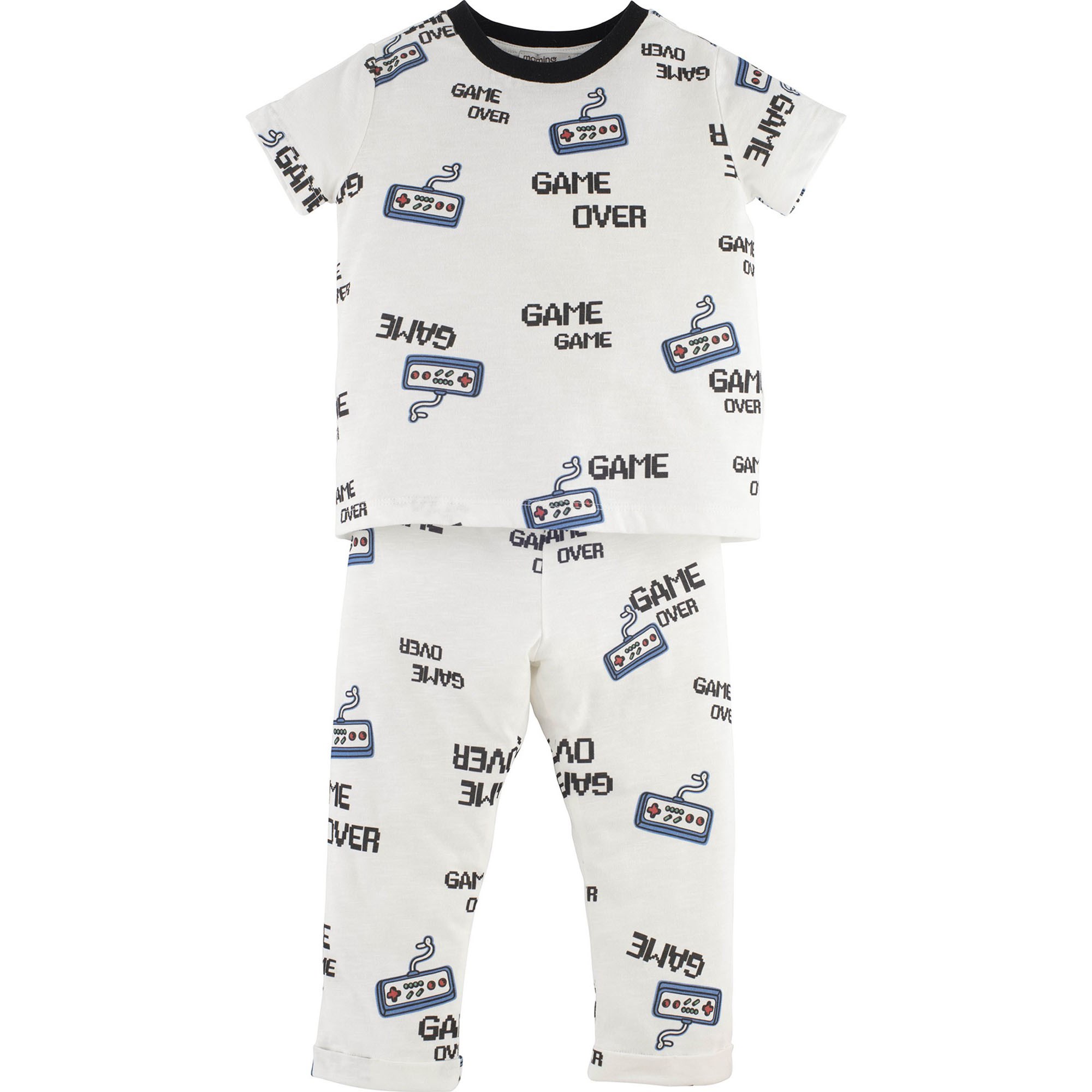 İdil Baby Game Over Baskılı Pijama Takımı Lacivert
