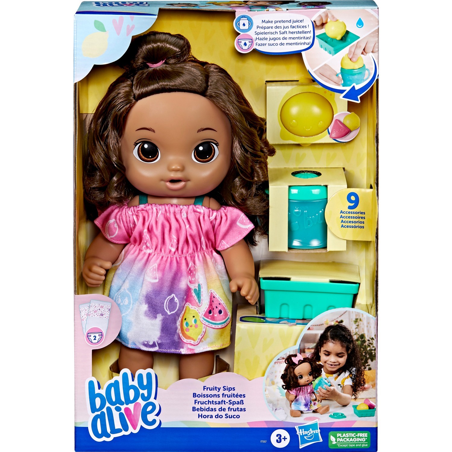 Baby Alive Bebeğim İle Eğlenceli Yudumlar Esmer 