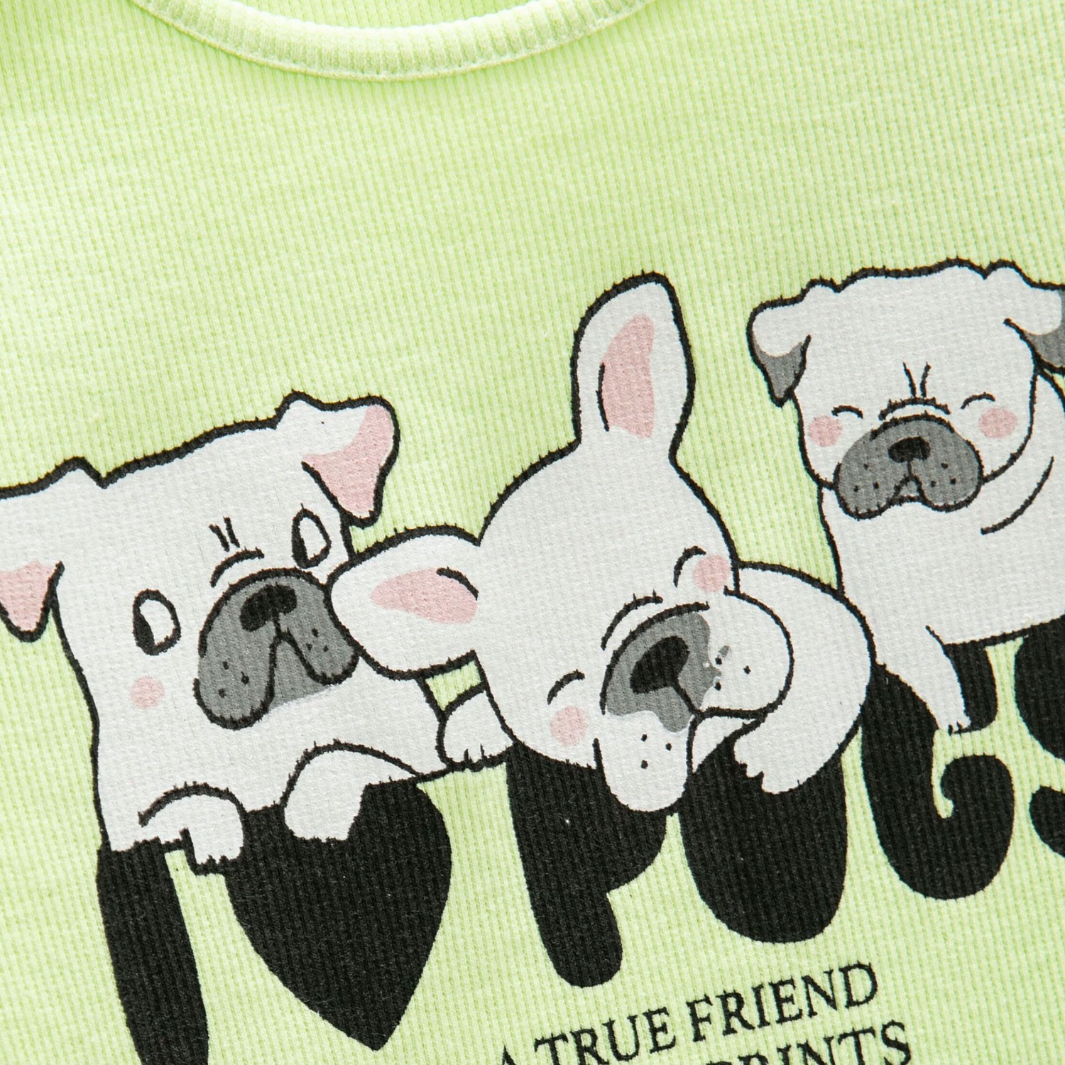 Koton Kids Köpekli T-Shirt Yeşil