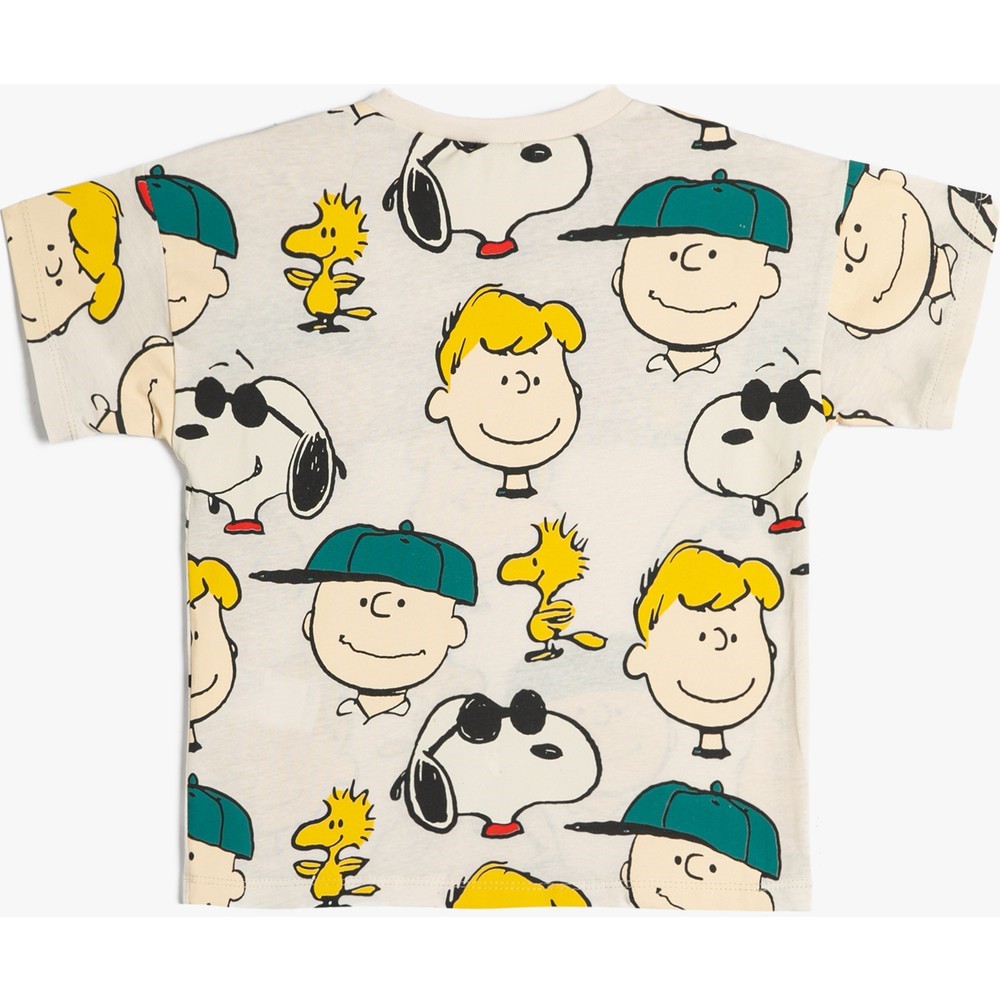 Koton Kids Peanuts T-Shirt Ekru