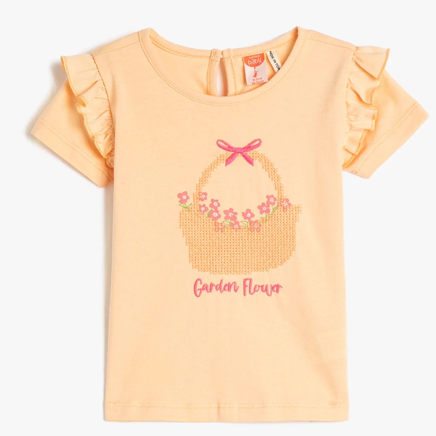Koton Kids Garden Flower T-Shirt Somon