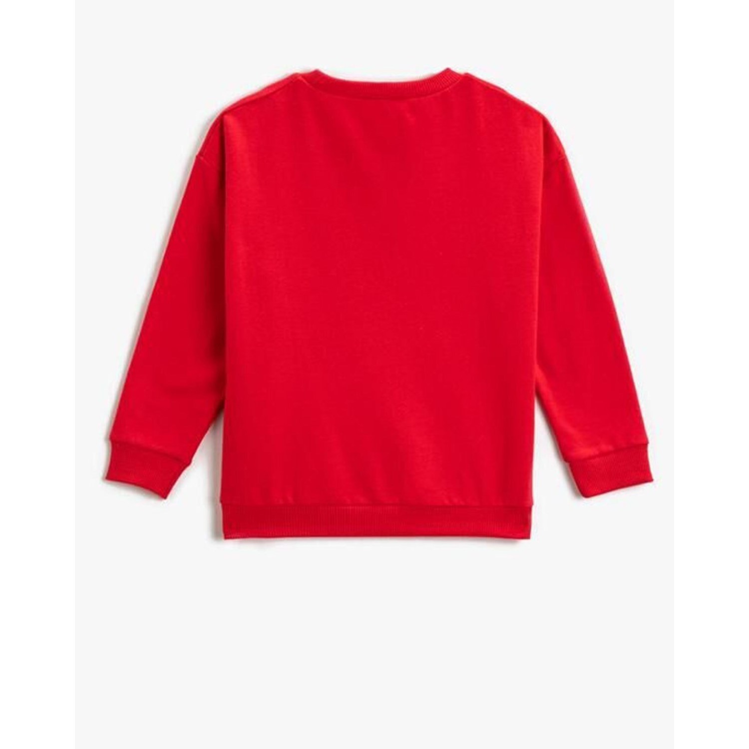 Koton Kids Atatürk İmza Baskılı Sweatshirt Kırmızı