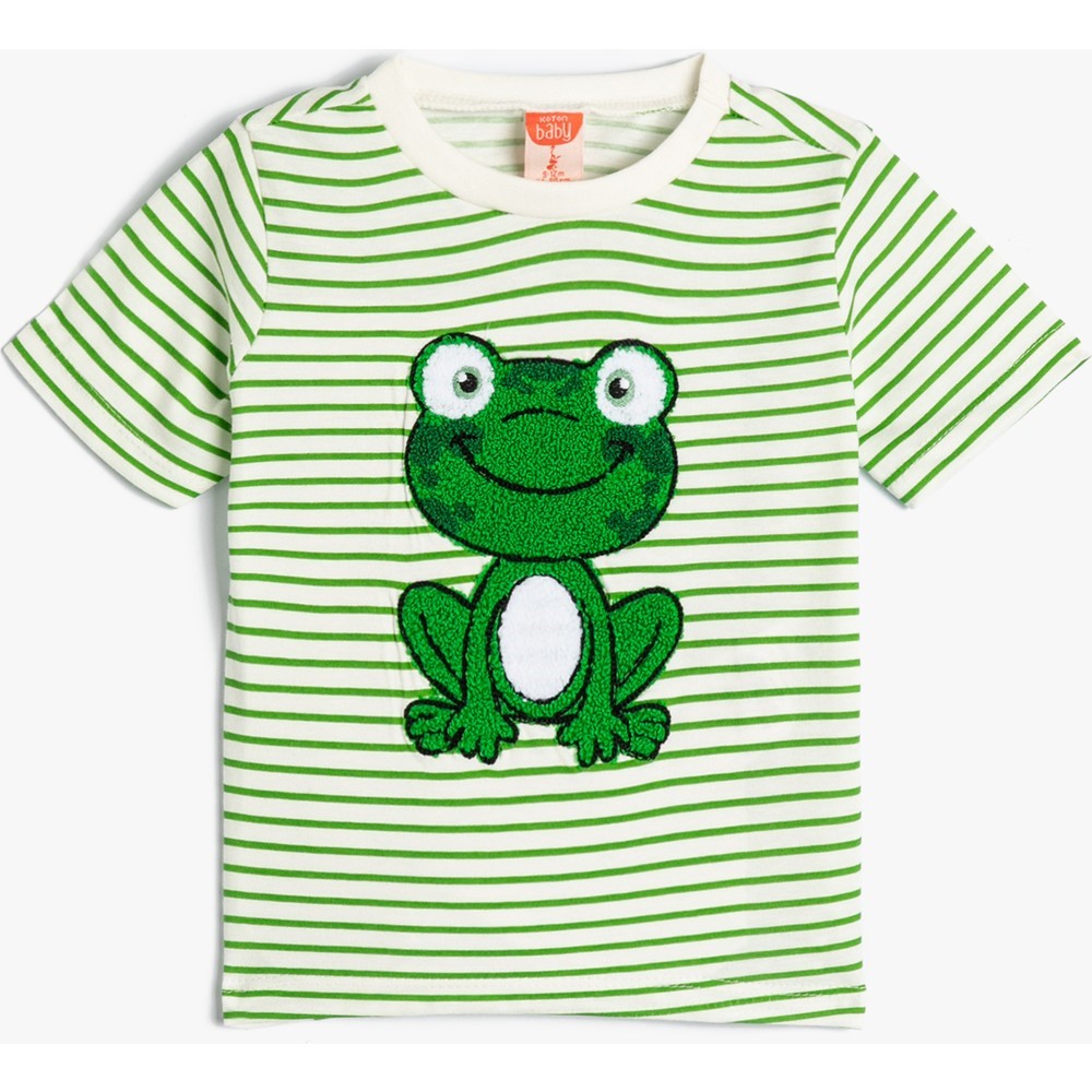 Koton Kids Kurbağa T-Shirt Yeşil