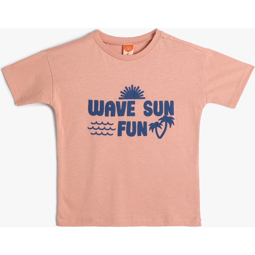 Koton Kids Fun T-Shirt Pembe