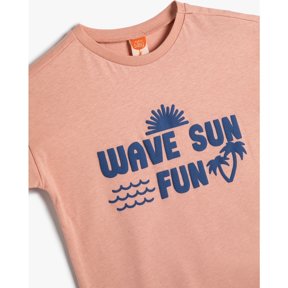 Koton Kids Fun T-Shirt Pembe