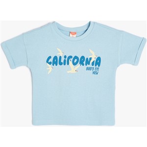 Koton Kids California Birds T-Shirt