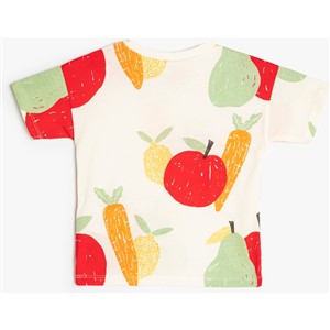 Koton Kids Meyve Baskılı Tshirt