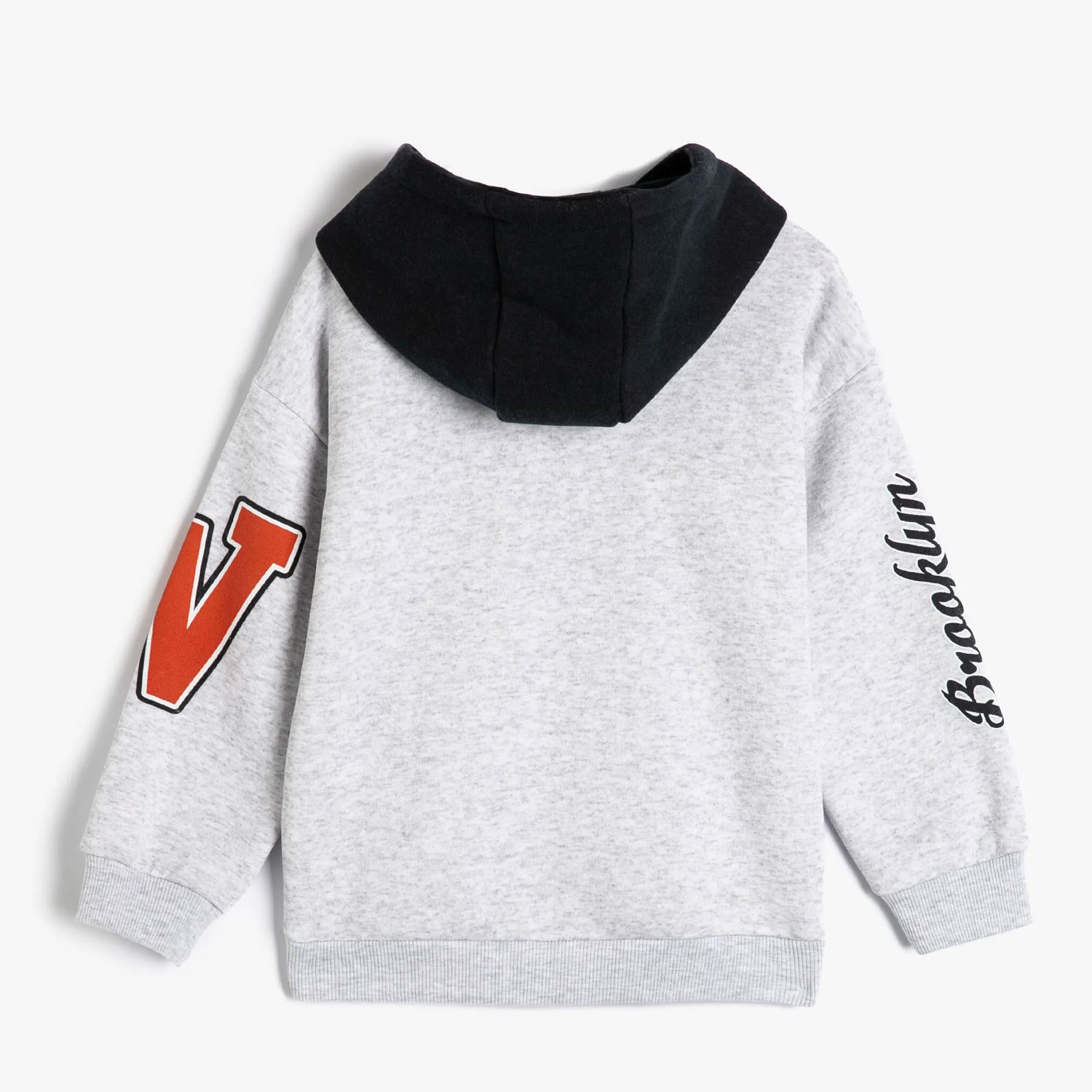 Koton Kids Yazılı Sweatshirt Gri