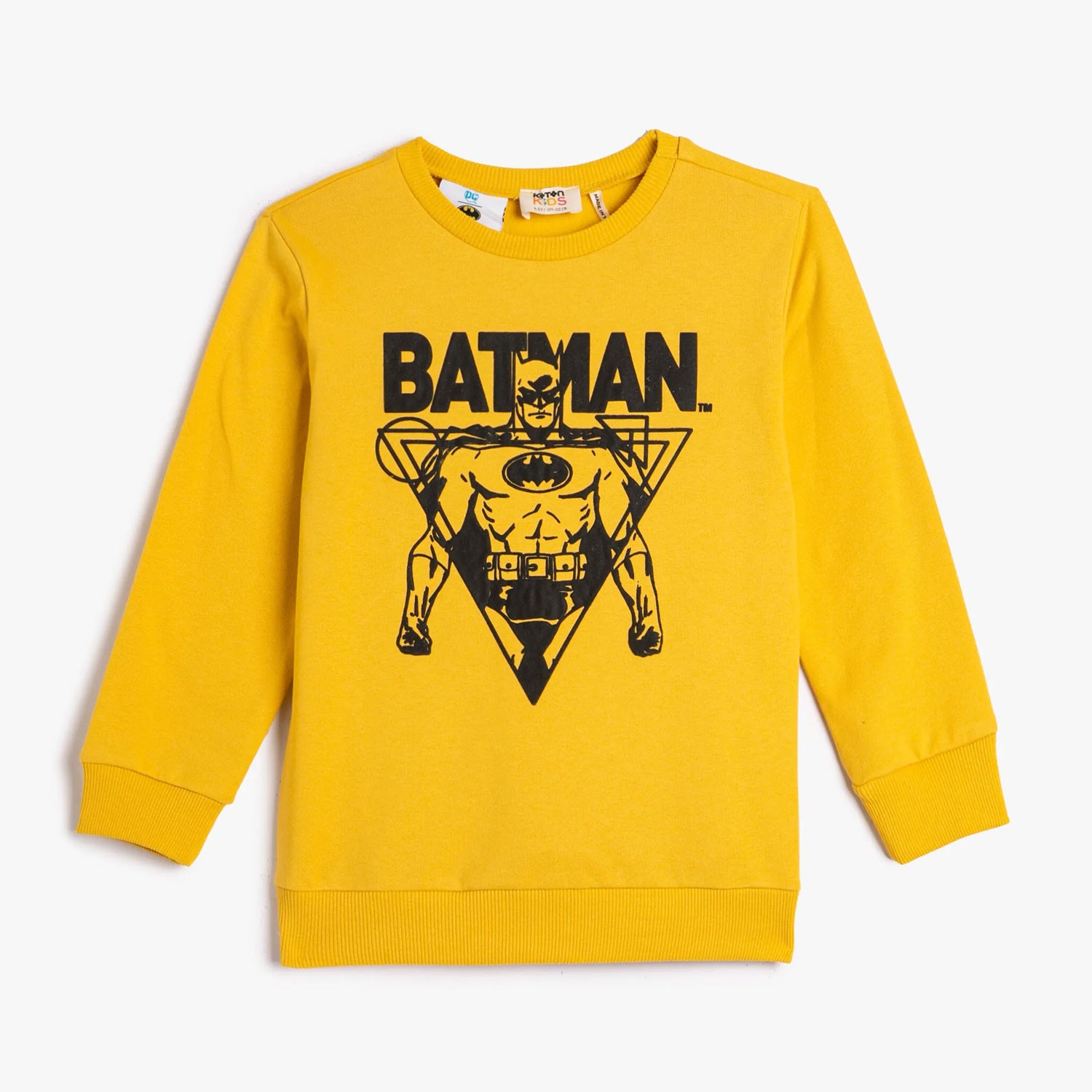 Koton Kids Batman Sweatshirt Sarı