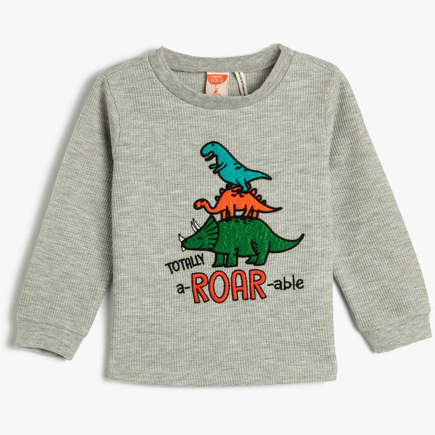 Koton Kids Roar Sweatshirt Gri