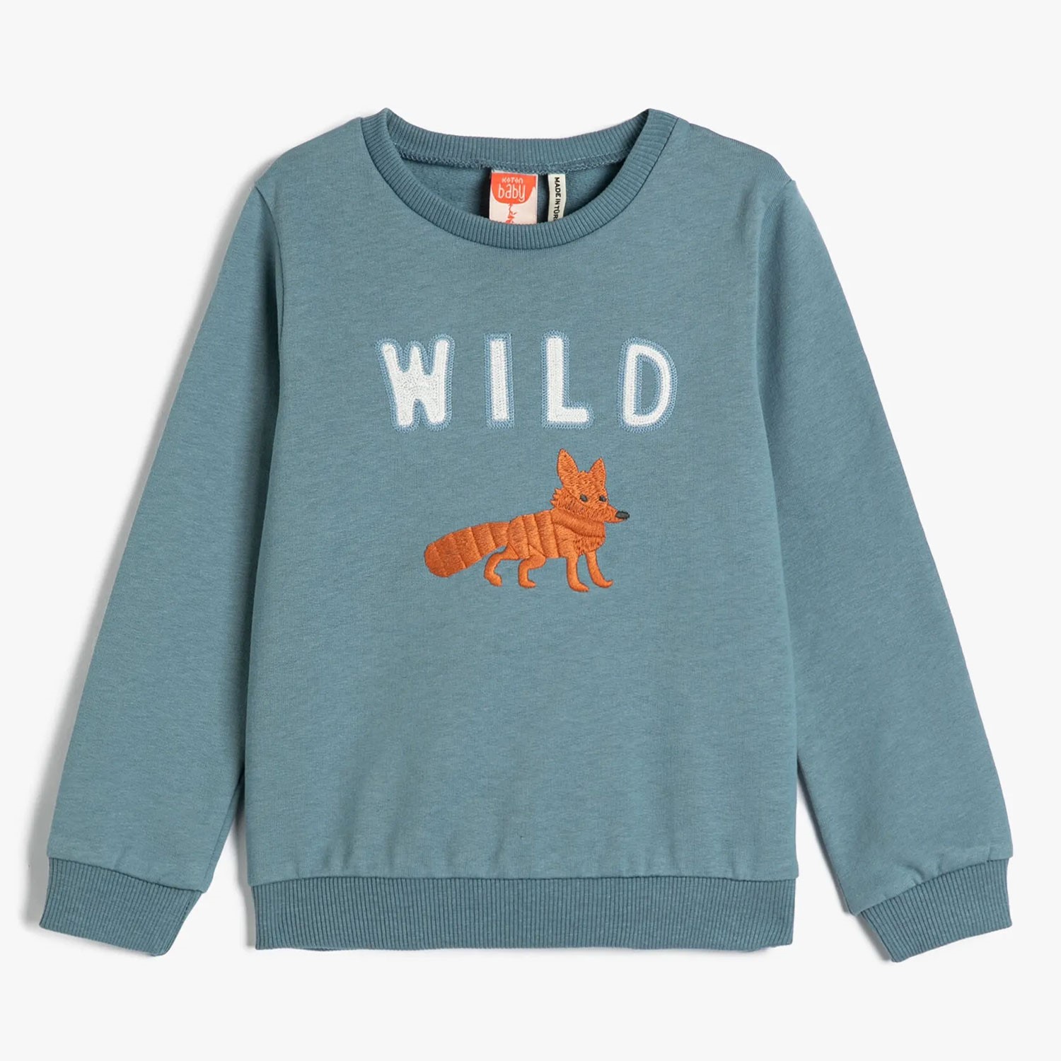 Koton Kids Wild Sweatshirt Mavi