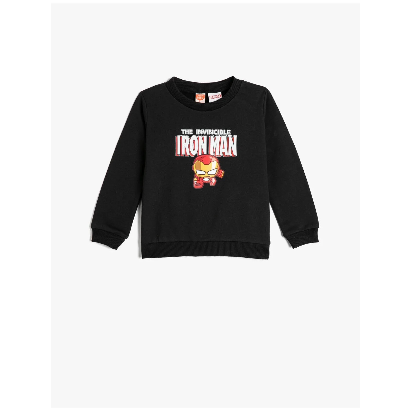 Koton Kids Iron Man Sweatshirt Antrasit