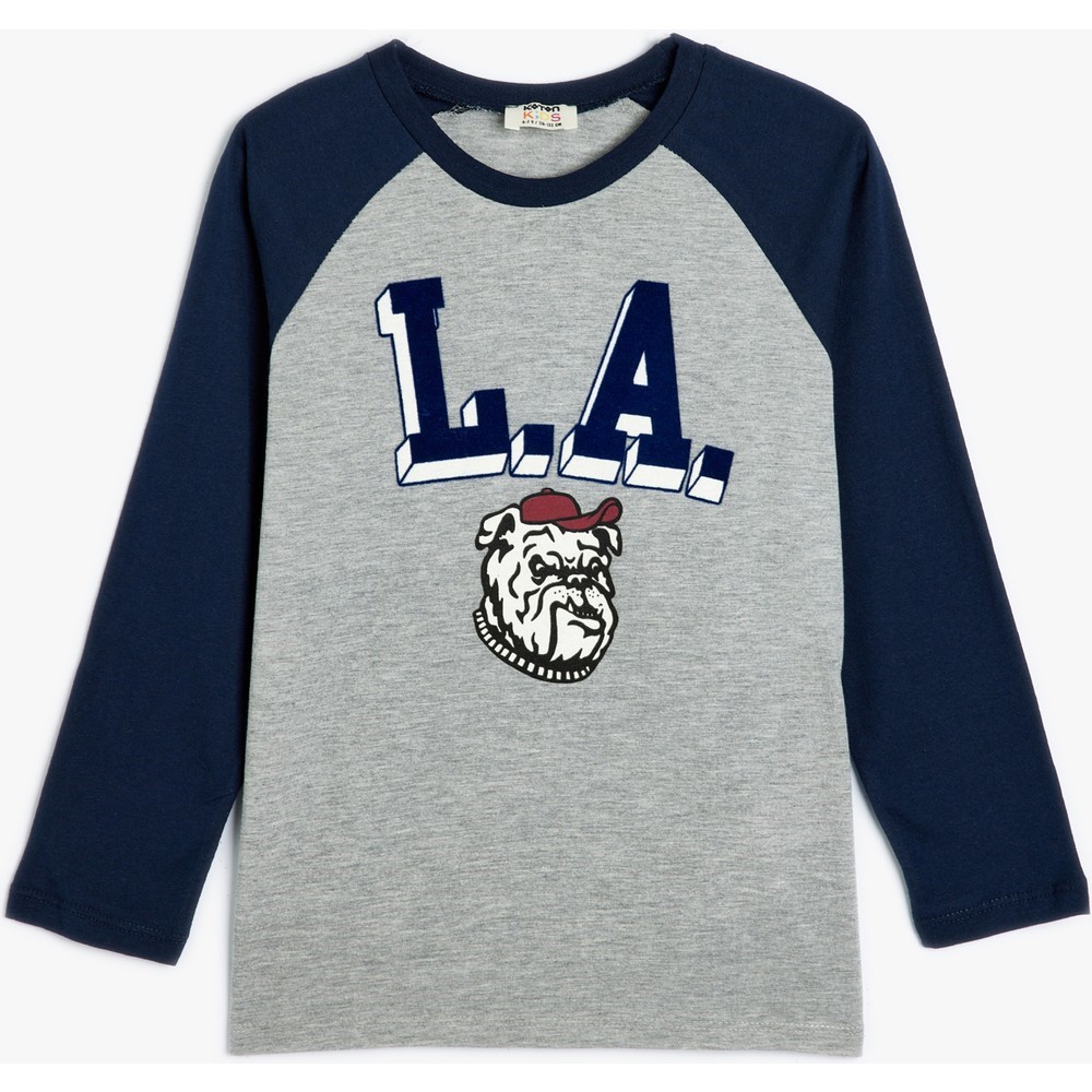 Koton Kids L.A Sweatshirt Gri