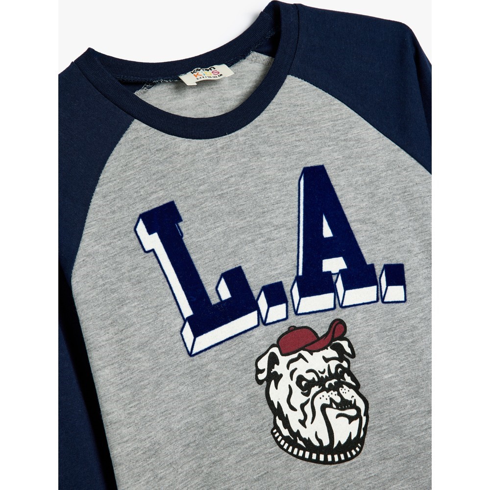 Koton Kids L.A Sweatshirt Gri