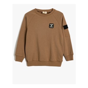 Koton Kids Worldwide Sweatshirt Kahverengi