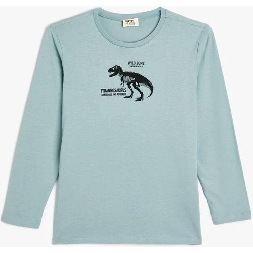 Koton Kids Wildzone Sweatshirt Mavi