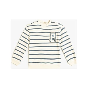 Koton Kids Çizgili Sweatshirt