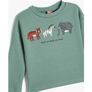 Koton Kids Best Friend Sweatshirt