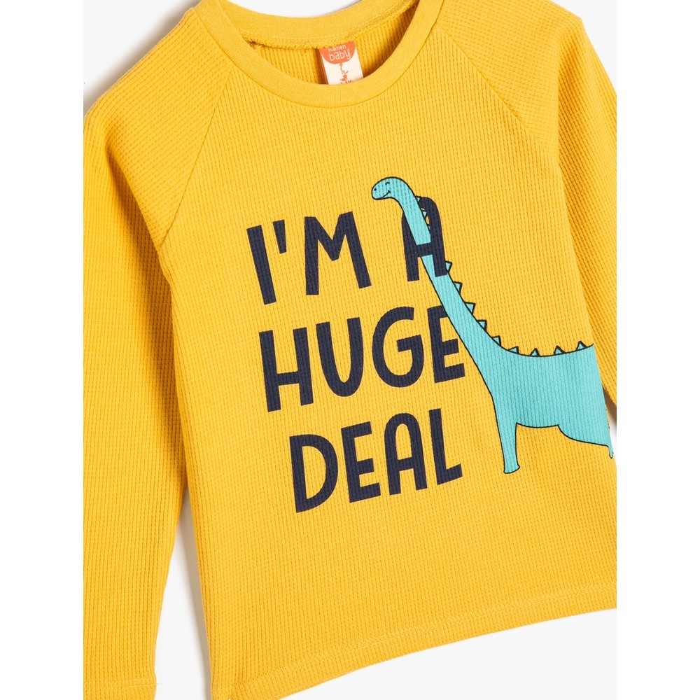 Koton Kids Huge Deal Sweatshirt Hardal