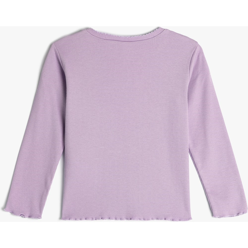 Koton Kids Basic Sweatshirt Lila