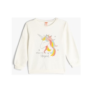 Koton Kids Unicorn Magical Sweatshirt