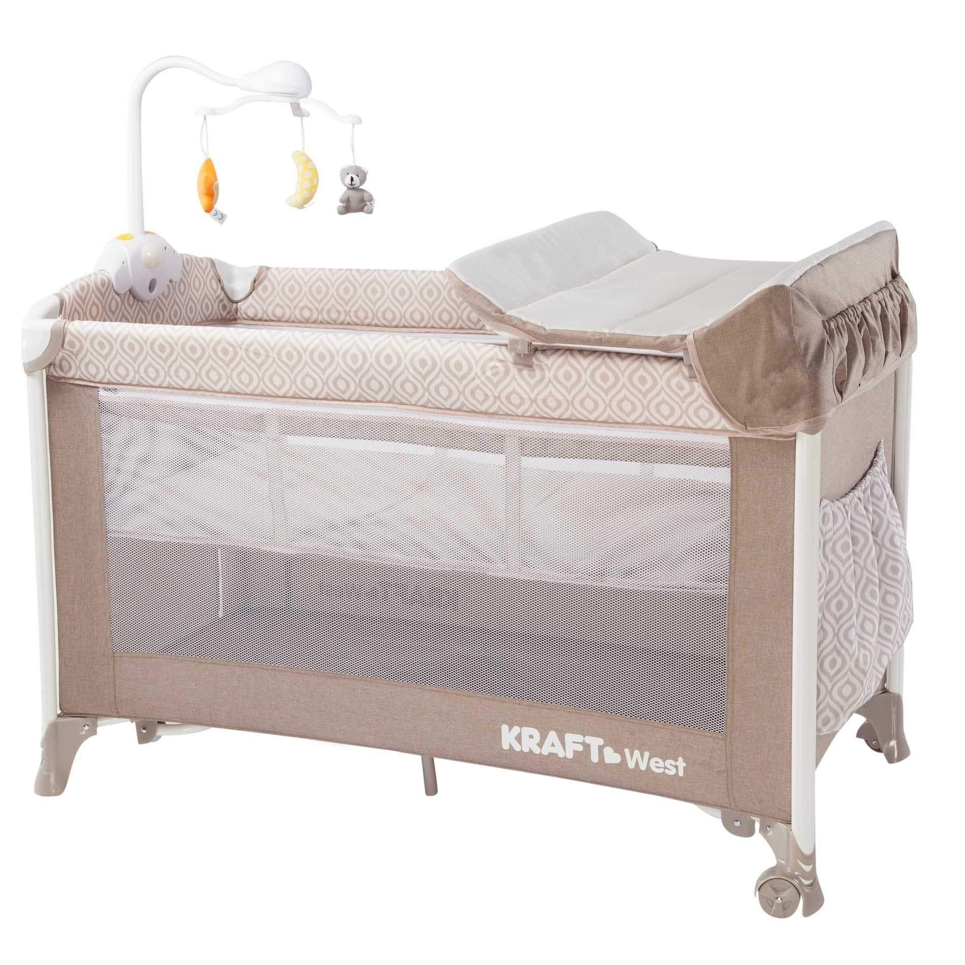 Kraft West Donenceli Oyun Parki 60x120 Cm Krf Dphy 8010p 1206 Sirinbabykids Com