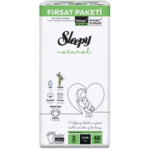 Sleepy Natural Fırsat Mini No:2 48li 