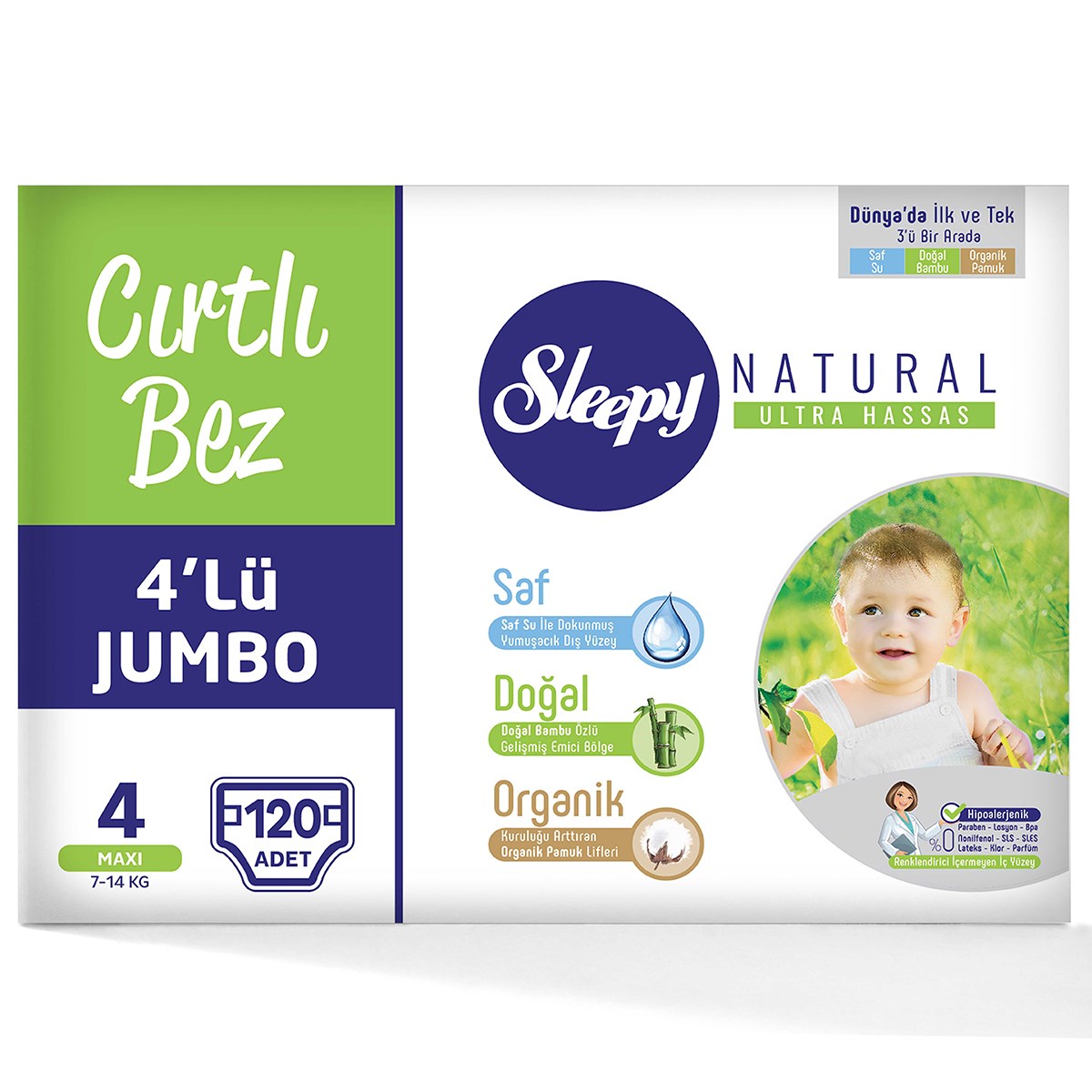 Sleepy 4lu Jumbo Bebek Bezi Maxi No 4 1 Adet Sleepy Sirinbabykids Com