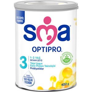 Sma Optipro Probiyotik 3 400 gr 1-3 Yaş Devam Sütü