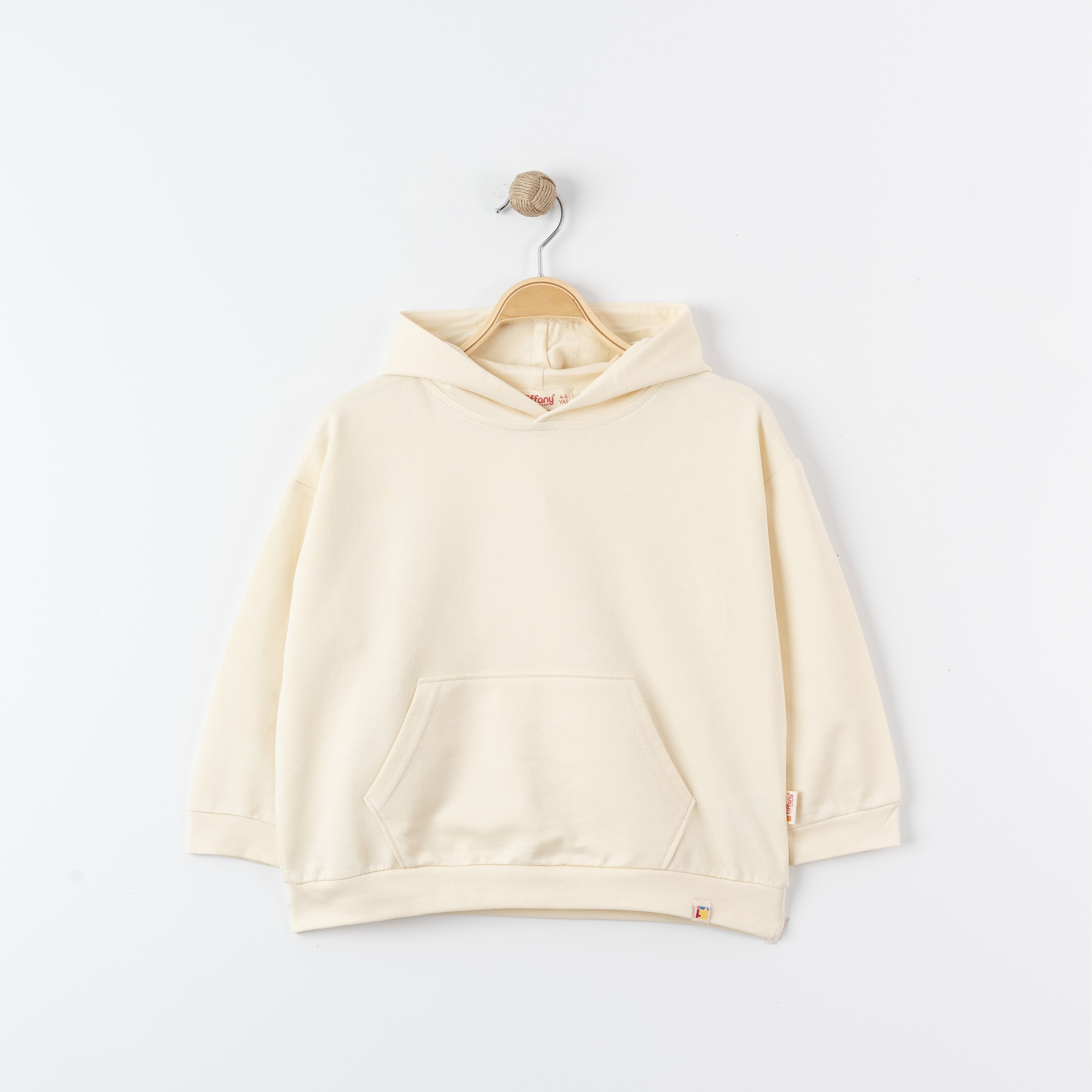 Tiffany Oversize Theme Sweatshirt Bej