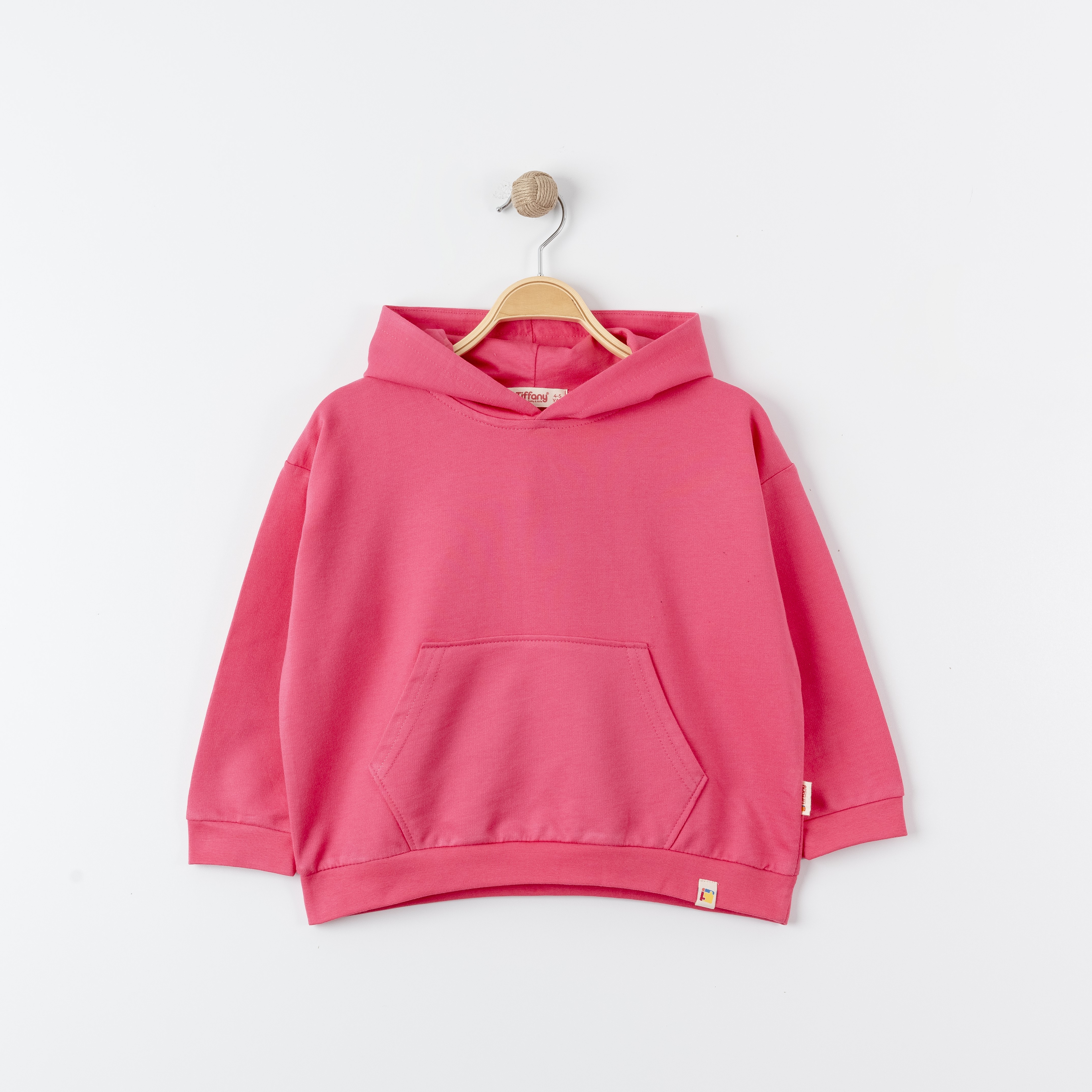 Tiffany Oversize Theme Sweatshirt Fuşya