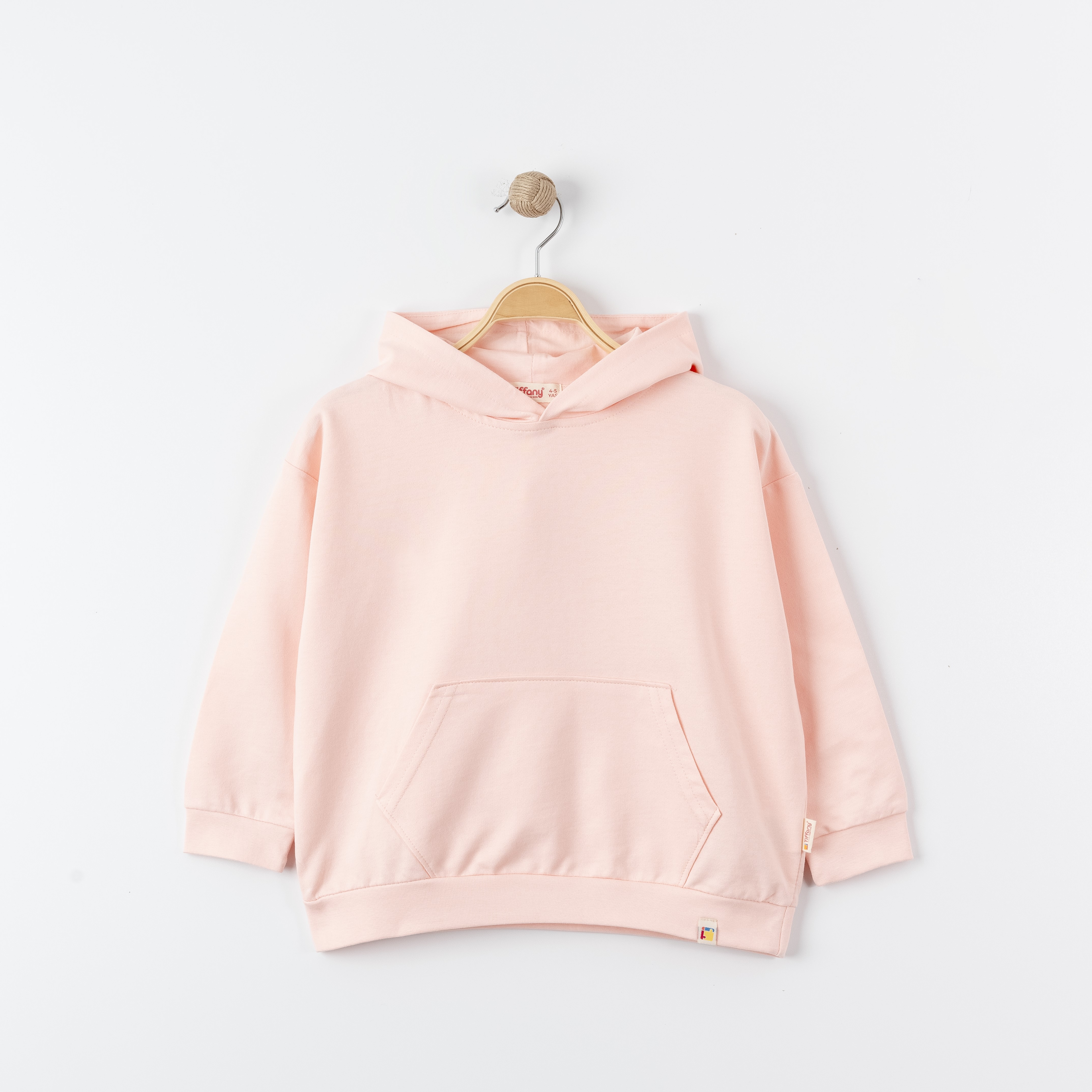 Tiffany Oversize Theme Sweatshirt Pudra